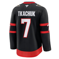 Ottawa Senators Brady Tkachuk Black Home Premium Jersey