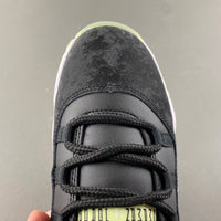 Low Top Sneakers, Black Green Colorway, Lace Up Design, Casual Gift for Sneaker Fans