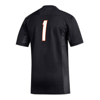 #1 Idaho State Bengals Replica Football Jersey - Black