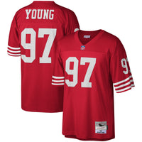 San Francisco 49ers Bryant Young Scarlet Legacy Replica Jersey