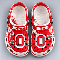 OSU Block O - Scarlet and White Statement Clogs