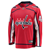 Washington Capitals Logan Thompson Red Home Premier Breakaway Player Jersey