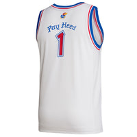 #1 White Kansas Jayhawks Alternate Swingman Jersey