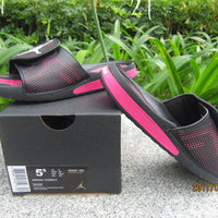 Retro Slides, Black Colorway, Slip On Design, Casual Gift for Shoe Lovers