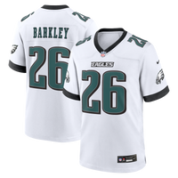Philadelphia Eagles Saquon Barkley White Game Jersey