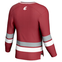 Washington State Cougars Spirit Hockey Jersey - Crimson