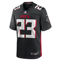 Atlanta Falcons DeMarcco Hellams Black Team Game Jersey