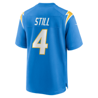 Los Angeles Chargers Tarheeb Still Powder Blue Team Game Jersey