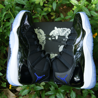 Sneakers, Black Blue Colorway, Lace Up Design, Casual Gift for Sneaker Fans