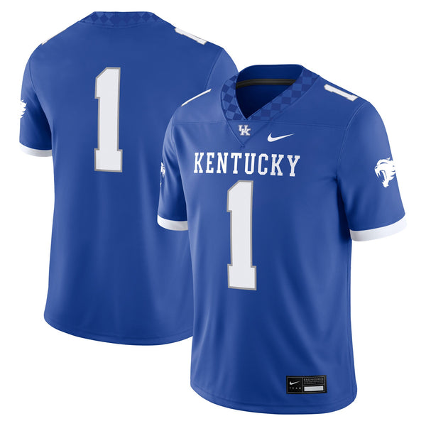 #1 Royal Kentucky Wildcats Game Jersey