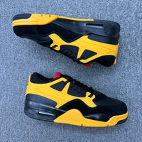Basketball Shoes, Black Red Yellow Colorway, Lace Up Design, Casual Gift for Shoe Lovers
