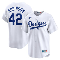 Brooklyn Dodgers Jackie Robinson White Throwback Cooperstown Collection Limited Jersey