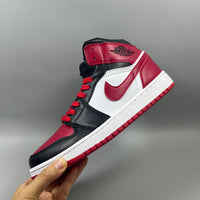 High Top Sneakers, Red Colorway, Lace Up Design, Casual Gift for Sneaker Fans