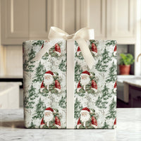 Camouflage Vest Santa Claus Gift Wrap, Tactical Santa Wrapping Paper, Military Christmas Wrapping Paper, Veteran Holiday Gift Wrap Paper