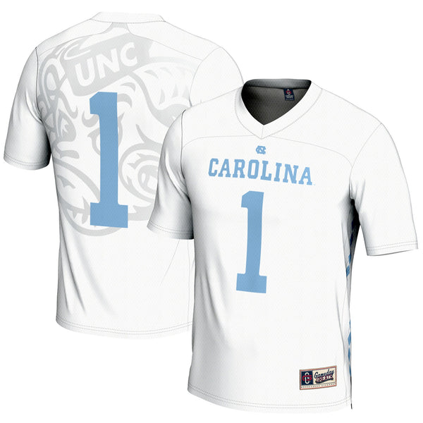 #1 North Carolina Tar Heels Lightweight Lacrosse Jersey - White