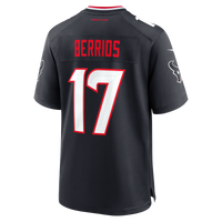 Houston Texans Braxton Berrios Navy Team Game Jersey