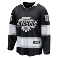 Los Angeles Kings Quinton Byfield Black Home Breakaway Jersey