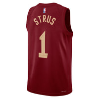 Cleveland Cavaliers Icon Edition Swingman Jersey - Maroon - Max Strus