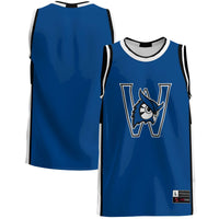 Westfield State Owls Lightweight Basketball Jersey - Blue