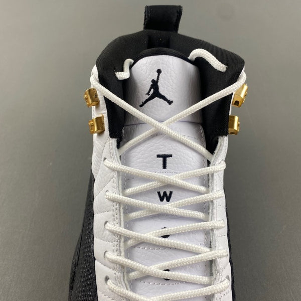Low Top Sneakers, White Black Gold Colorway, Lace Up Design, Casual Gift for Sneaker Fans