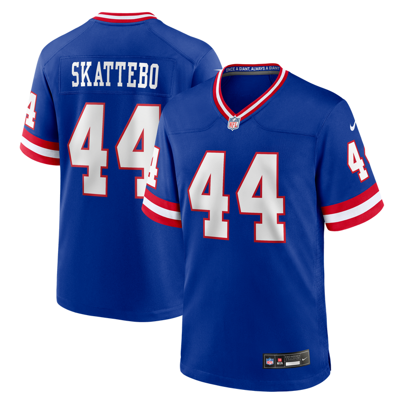 New York Giants Cam Skattebo Royal Alternate 2 Legacy Game Jersey