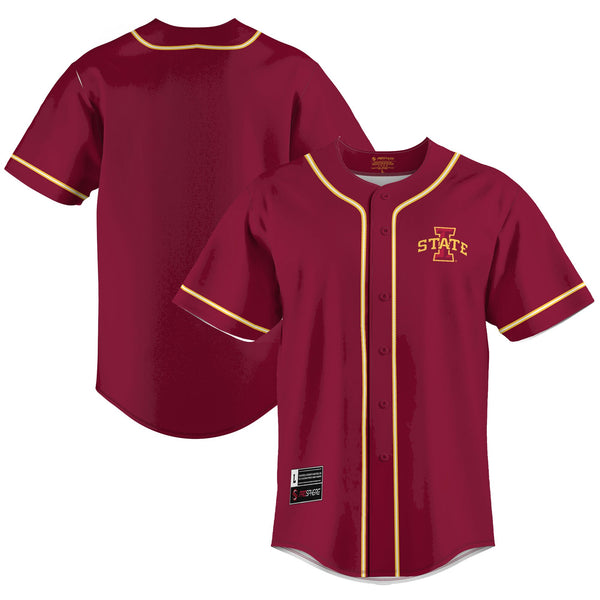 Iowa State Cyclones Lightweight Baseball Jersey - Cardinal