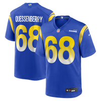 Los Angeles Rams David Quessenberry Royal Team Game Jersey