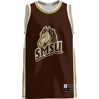 Southwest Minnesota State Mustangs Lightweight Basketball Jersey - Blue