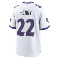 Baltimore Ravens Derrick Henry White Game Jersey