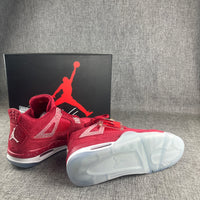 Sneakers, Red Colorway, Lace Up Design, Casual Gift for Sneaker Fans