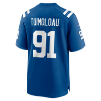 Indianapolis Colts JT Tuimoloau Royal Team Game Jersey