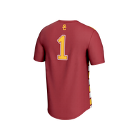 #1 USC Trojans Lightweight Soccer Fashion Jersey - Cardinal