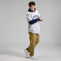 Japan Baseball Yoshinobu Yamamoto White 2026 World Baseball Classic Home Stadium Jersey