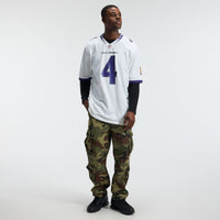 Baltimore Ravens Zay Flowers White Game Jersey