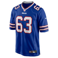Buffalo Bills Austin Corbett Royal Team Game Jersey