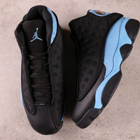 Sneakers, Black Blue Colorway, Lace Up Design, Casual Gift for Sneaker Fans