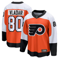Philadelphia Flyers Dan Vladar Orange Home Breakaway Jersey
