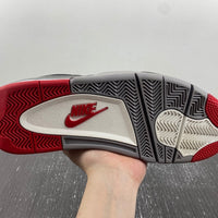 Sneakers, Black Gray Red Colorway, Lace Up Design, Casual Gift for Sneaker Fans