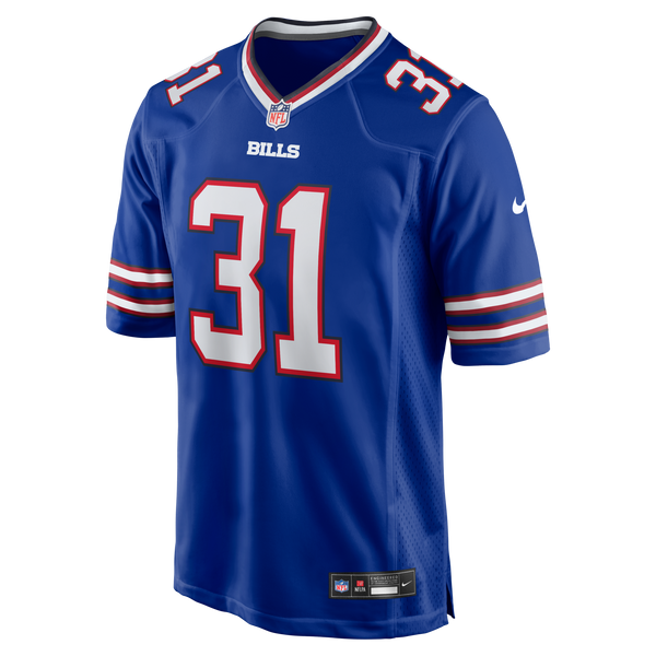 Buffalo Bills Maxwell Hairston Royal Game Player Jersey