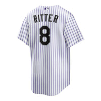 Colorado Rockies Ryan Ritter White Home Replica Jersey