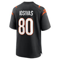 Cincinnati Bengals Andrei Iosivas Black Team Game Jersey