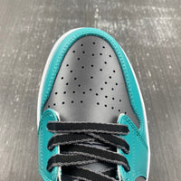 Low Top Golf Shoes, Lake Blue Dark Gray Colorway, Lace Up Design, Casual Gift for Shoe Lovers