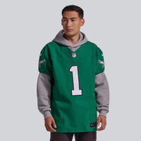 Philadelphia Eagles Jalen Hurts Kelly Green Alternate Elite Jersey