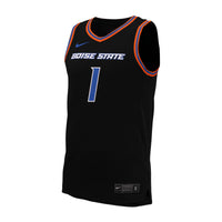 #1 Boise State Broncos Replica Basketball Jersey - Black