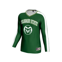 Colorado State Rams #1 Lightweight Volleyball Fashion Jersey - Green