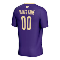 Washington Huskies Pick-A-Player NIL Lightweight Soccer Jersey - Purple