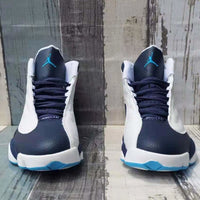 Sneakers, Blue White Colorway, Lace Up Design, Casual Gift for Sneaker Fans