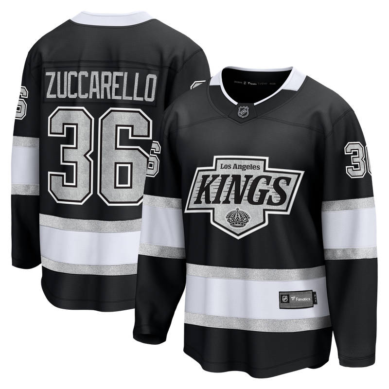 Los Angeles Kings Mats Zuccarello Black Home Breakaway Jersey