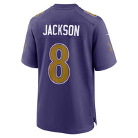 Baltimore Ravens Lamar Jackson Purple Alternate Game Jersey