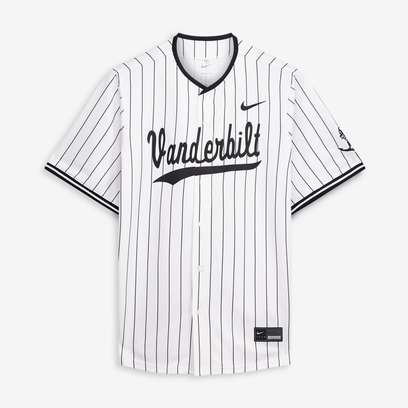 White Vanderbilt Commodores Limited Baseball Jersey
